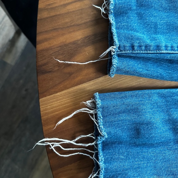 madewell high-rise slim boyjean distressed - Picture 2 of 9